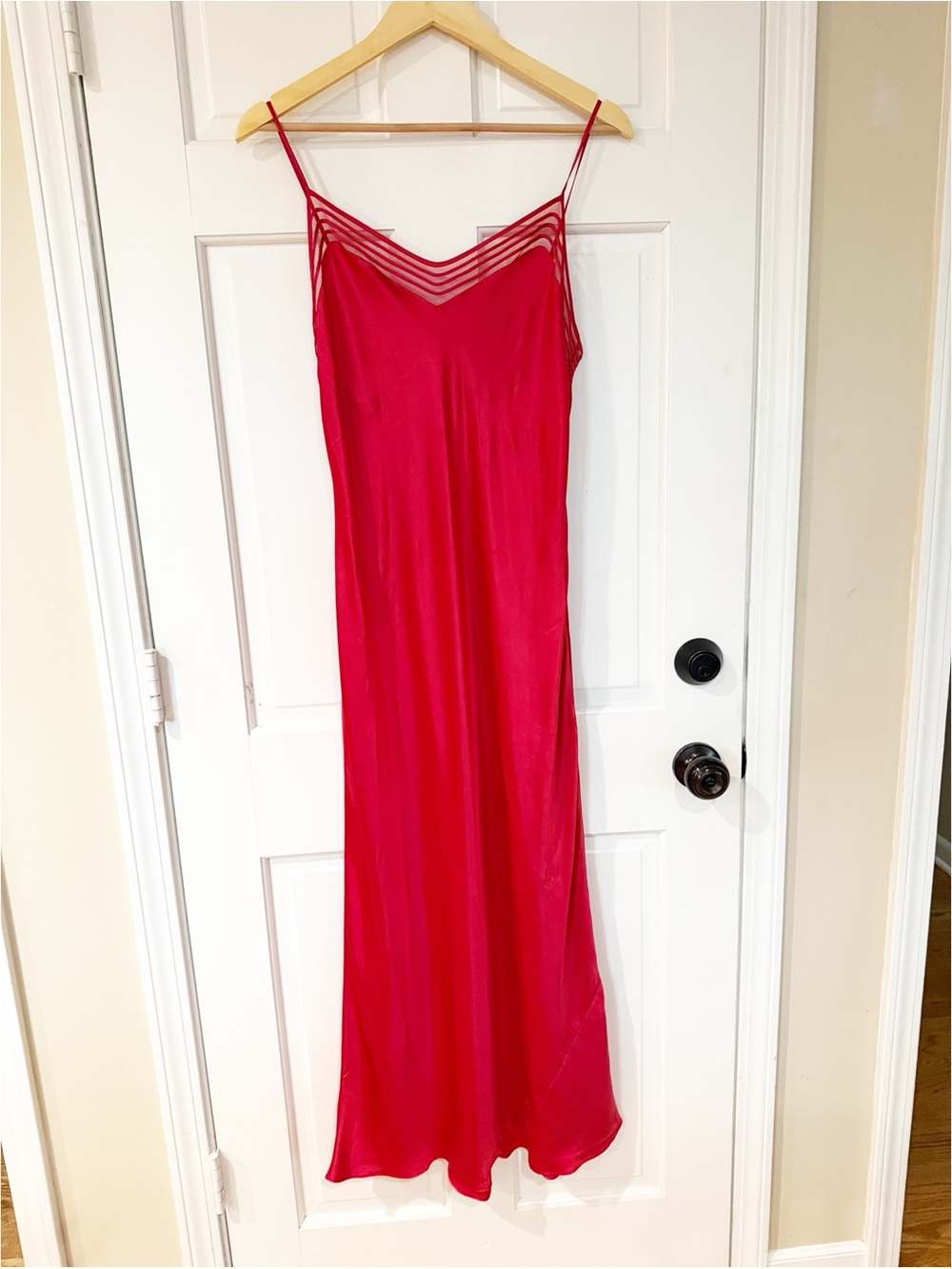 Victoria’s Secret Silk Slip Dress – Red, Size M, Vintage Y2K - never worn